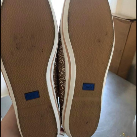 Kate spade glitter lace up sneaker - Picture 4 of 4